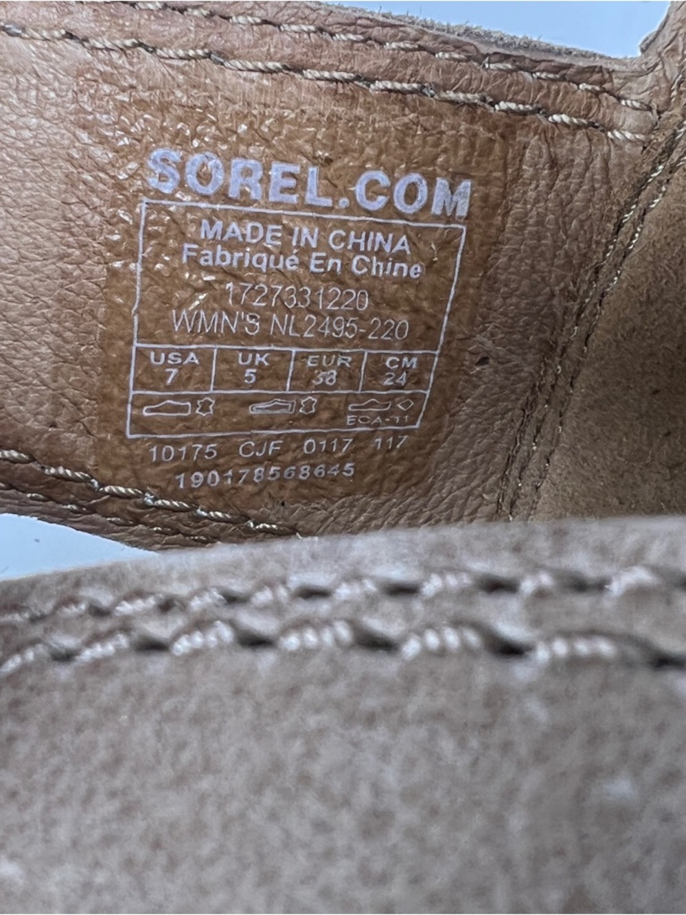 SOREL Women’s Size 7 Sahara Leather Torpeda II Lace-Up Gladiator Sandals - Picture 12 of 12